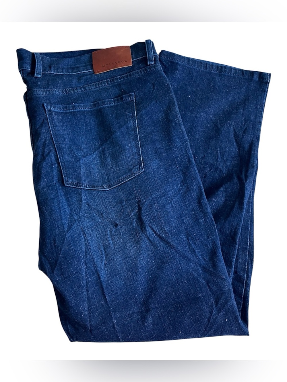 Mott And Bow Jeans Mens 40x30 (42x31) Straight Leg Slim Stretch Preppy Classic